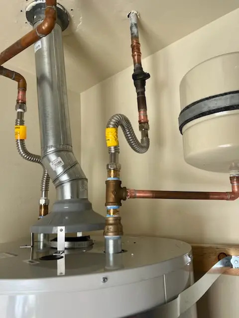 Water heater installation and plumbing repair in Quail Run